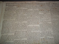 1825 SEP-NOV NATIONAL GAZETTE & LITERARY REGISTER NEWSPAPER LOT OF 10 - NP 1433