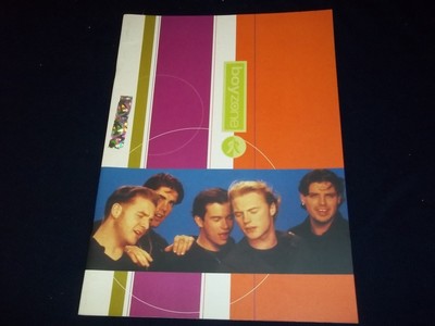 1996 BOYZONE TOUR BOOK - A DIFFERENT TOUR (WINTER) - GREAT PHOTOS - II 7911