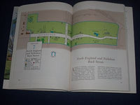 1990 OFFICIAL GUIDE TO COLONIAL WILLAMSBURG - MAP + INFORMATION - KD 1625
