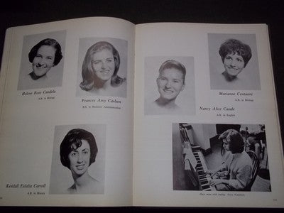 1965 THE CARILLON CALDWELL COLLEGE FOR WOMENYEARBOOK - NEW JERSEY - YB 307