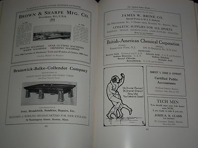 1921 TECHNIQUE MASSACHUSETTS INSTITUTE TECHNOLOGY YEARBOOK - CAMBRIDGE - YB 367