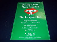 1985 THE DRAGONS TAIL APOLLO THEATER POSTER PENELOPE KEITH MARK KINGSTON - P 122