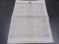 1832 -1837 COLUMBIAN CENTINEL NEWSPAPER LOT OF 4 ISSUES - BOSTON - NP 1344