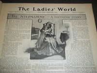 1905 FEBRUARY THE LADIES' WORLD MAGAZINE - GREAT PHOTOS AND ADS - SP 3009