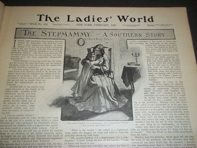 1905 FEBRUARY THE LADIES' WORLD MAGAZINE - GREAT PHOTOS AND ADS - SP 3009