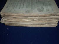 1880 THE ACADEMY WEEKLY REVIEW OF LITERATURE LOT OF 51 ISSUES - LONDON - O 2222