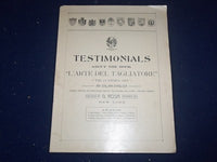 1912-1914 IL SARTO ITALIAN MAGAZINE LOT OF 30-1915 TESTIMONIALS MAGAZINE- O 1851