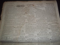 1821 MAR-APR THE NATIONAL GAZETTE & LITERARY REGISTER NEWSPAPER LOT 7 - NP 1427