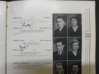 1936 EAST RUTHERFORD HIGH SCHOOL YEARBOOK - THE TEA LEAF - NEW JERSEY - YB 572