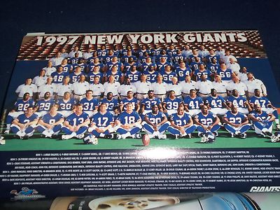 1997 NEW YORK GIANTS GAME DAY PROGRAM LOT OF 14 DIFFERENT - NICE PHOTOS - O 2396
