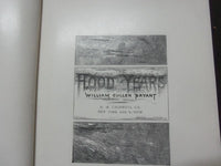 1877 THE FLOOD OF YEARS CHILDREN'S BOOK - BY WILLIAM CULLEN BRYANT - KD 1744J