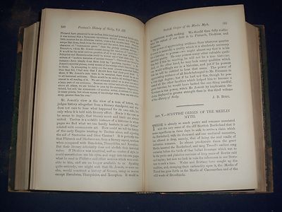 1892-1896 THE SCOTTISH REVIEW BOUND VOLUME LOT OF 3 - NICE WRITING - KD 1205
