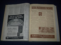 1942 OIL PAINT AND DRUG REPORTER BOUND VOLUME LOT OF 3 - GREAT ADS - KD 3411