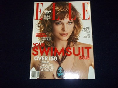 2002 MAY ELLE MAGAZINE - MILLA JOVOVICH - II 4740