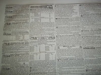 1834 DEC DAILY EVENING TRANSCRIPT NEWSPAPER LOT OF 18 - BOSTON - VOL V- NP 1449