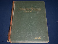 1924 HISTOIRE DE LA LITTERATURE FRANCAISE ILLUSTREE FRENCH VOLUME NO 2 - KD 1267