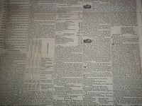 1829 NATIONAL GAZETTE & LITERARY REGISTER NEWSPAPER LOT OF 25 - NP 1429