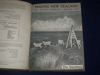 1940 MAKING NEW ZEALAND VOLUME NO. 1 - 15 PARTS - GREAT PHOTOS - KD 1225