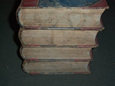 1847 THE NOVELS OF SIR WALTER SCOTT - SCOT'S WORKS VOLUME LOT OF 4 - KD 1074