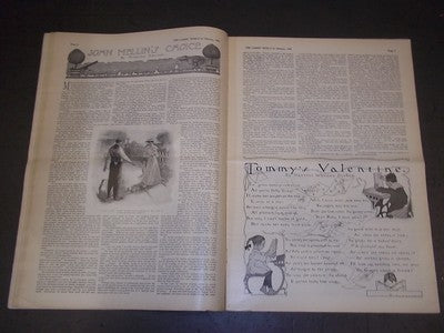 1905 FEBRUARY THE LADIES' WORLD MAGAZINE - GREAT PHOTOS AND ADS - SP 3009