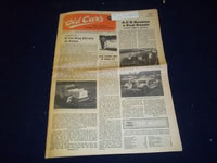1971 OLD CARS NEWSPAPER LOT 4 - O 1669