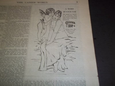 1895 JULY THE LADIES' WORLD MAGAZINE - GREAT PHOTOS AND ADS - SP 3017