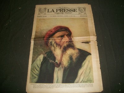 1930 MAY 10 LA PRESSE MAGAZINE ILLUSTRE' FRENCH NEWSPAPER COLOR COMICS - NP 1036