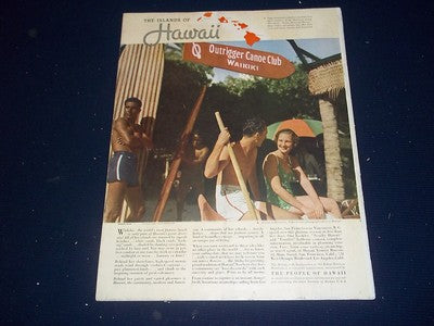 1936 APRIL TRAVEL MAGAZINE - AN OLD CORNER IN BREMEN - II 1940
