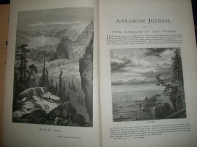1877-1878 APPLETON'S JOURNAL MAGAZINE LOT OF 11 ISSUES - GREAT ADS - WR 696