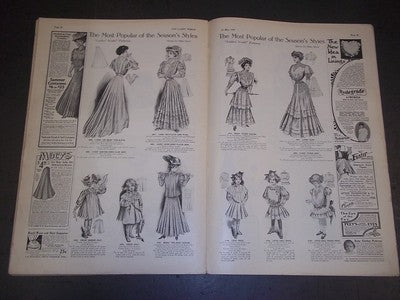 1907 MAY THE LADIES' WORLD MAGAZINE - GREAT PHOTOS AND ADS - SP 3007