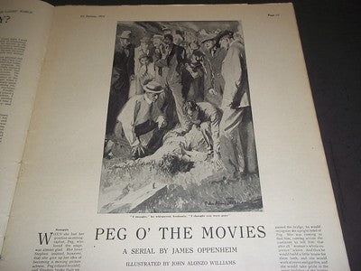 1914 JANUARY THE LADIES' WORLD MAGAZINE - MAY MANTON FASHION - SP 2982