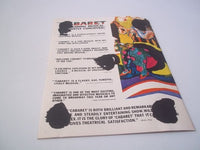 1968 CABARET PROGRAM STARRING JILL HAWORTH & JACK GILFORD LOTTE LENYA - II 1505