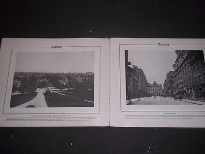 1905 VIEWS OF CANADIAN CITIES BOOK TORONTO OTTAWA MONTREAL QUEBEC - II 2299