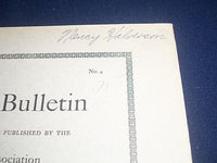 1925-1926 THE ART QUARTERLY BULLETIN LOT OF 3 - NICE COLOR PRINTS - O 2178