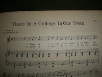 1924 SONGS OF NEW JERSEY COLLEGE BOOK - 2ND EDITION - MCKINNEY - KD 1870G