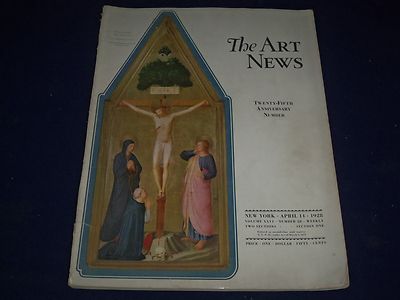 1928 ARIL 14 THE ART NEWS MAGAZINE - 25TH ANNIVERSARY NUMBER - PHOTOS - NP 1704