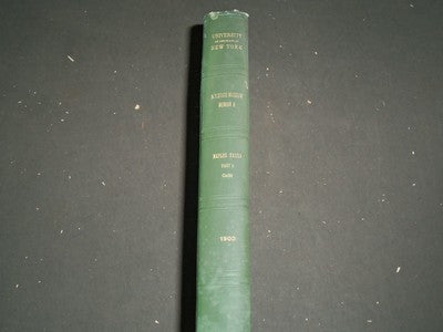 1903 NY STATE MUSEUM MEMOIR 6 PART 2 NAPLES FAUNA WESTERN NY - CLARKE - KD 960
