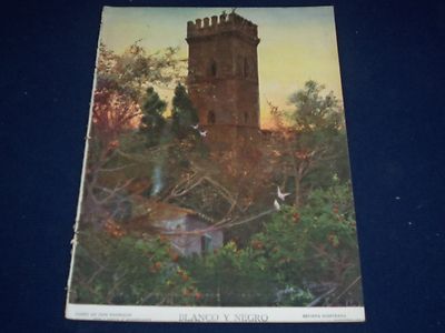 1908 MARCH 21 BLANCO Y NEGRO SPANISH MAGAZINE - NICE ILLUSTRATIONS - J 300
