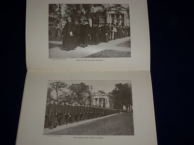 1909 THE INAUGURATION OF ERNEST FOX NICHOLS SOFTCOVER BOOK - DARTMOUTH - KD 1735