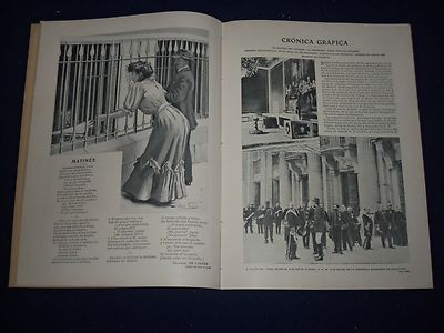 1908 JULY 4 BLANCO Y NEGRO SPANISH MAGAZINE - NICE ILLUSTRATIONS - J 293