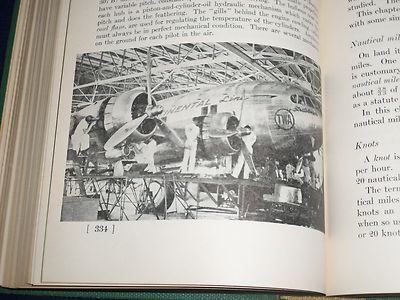 1941 ELEMENTS OF AERONAUTICS BOOK BY FRANCIS POPE - NICE ILLUSTRATIONS - KD 1470