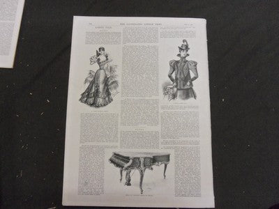 1897 FEBRUARY 13 ILLUSTRATED LONDON NEWS MAGAZINE - INDIAN FAMINE - WR 1495A