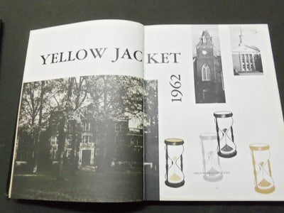 1962 YELLOW JACKET RALPH MACON COLLEGE YEARBOOK - ASHLAND VIRGINIA - YB 333
