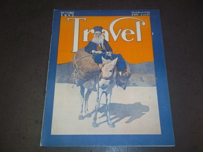 1923 OCTOBER THE TRAVEL MAGAZINE - A BALKAN KNIGHT OF THE CHURCH - II 2189