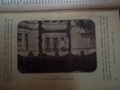 1906 PRAKTISCH HANDBOEK VOOR TUINLIEFHEBBERS BOOK - DUTCH - HARDCOVER - KD 727X