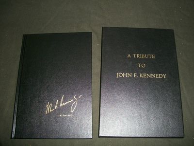 1964 A TRIBUTE TO JOHN FITZGERALD KENNEDY BY PAUL SALINGER BOOK W/ CASE - KD 623