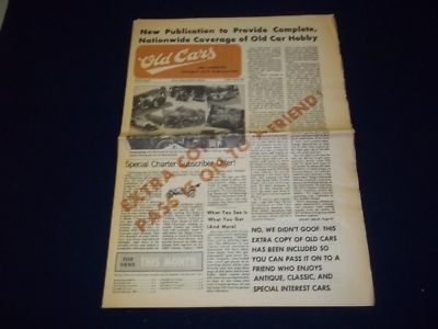 1971 OLD CARS NEWSPAPER LOT 4 - O 1669