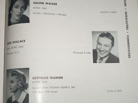 1960 PLAYERS' GUIDE ANNUAL PICTORIAL 18TH ED. DIRECTORY - HENRY FORD - KD 1327