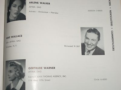 1960 PLAYERS' GUIDE ANNUAL PICTORIAL 18TH ED. DIRECTORY - HENRY FORD - KD 1327