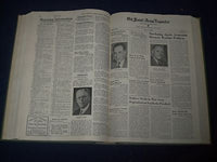 1942 OIL PAINT AND DRUG REPORTER BOUND VOLUME LOT OF 3 - GREAT ADS - KD 3411